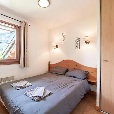 Ferienwohnung Les Evettes - Appt Vue Montagne Flumet Exterior foto