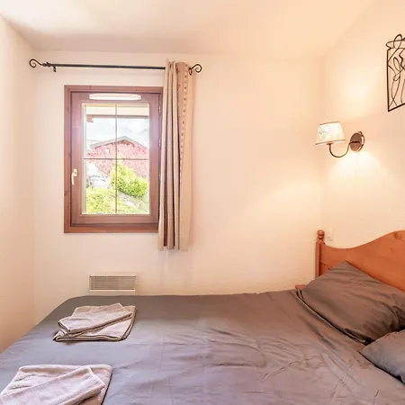 Ferienwohnung Les Evettes - Appt Vue Montagne Flumet Exterior foto