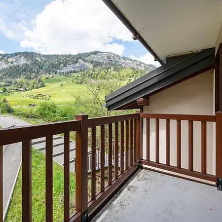 Ferienwohnung Les Evettes - Appt Vue Montagne Flumet Exterior foto